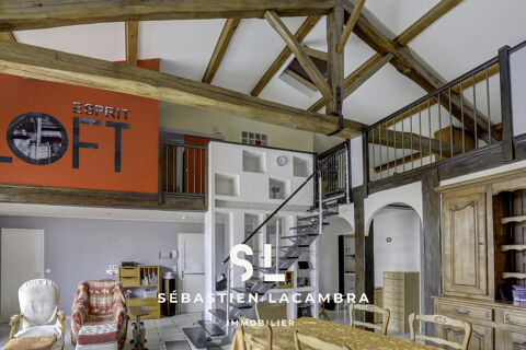   Maison de charme 8 pi�ces   R�novation haut de gamme   Garages, atelier & jardin   C�ur de Lisle-sur-Tarn Maison - 8 pi�ce(s) - 178 m�