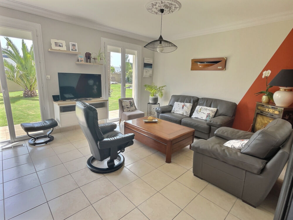 Vente Maison Pont-l'Abbé   Maison familiale de 4 chambres avec véranda, jardin et vie de plain-pied possible Pont l abbe