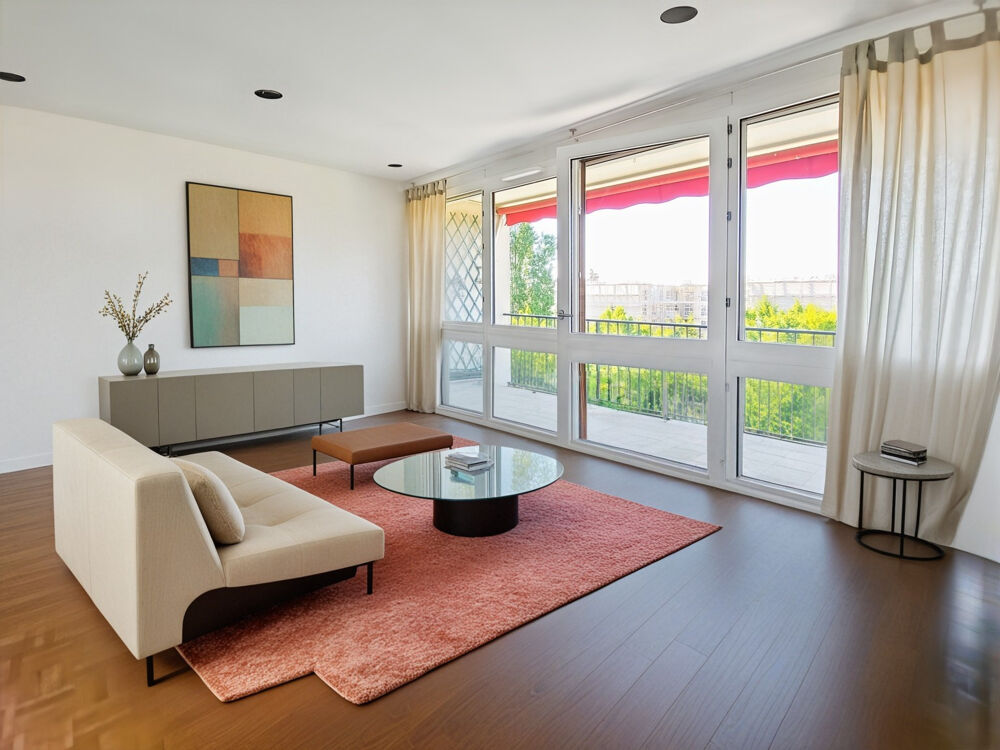 Vente Appartement Appartement F5 traversant de 100 m2 utiles + CAVE + PARKING + 2 BALCONS au 3 ème et dernier étage Chilly mazarin