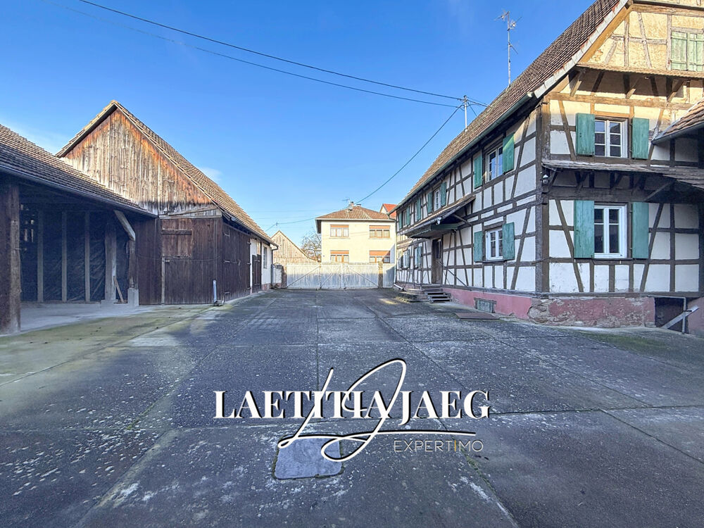 MAISON ALSACIENNE - 196 M2 - DEPENDANCES - RUE CALME