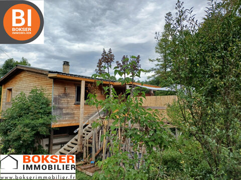   Maison en bois  Type chalet  85 m2 avec terrain 1500 M2  . Maison - 6 pice(s) - 89 m