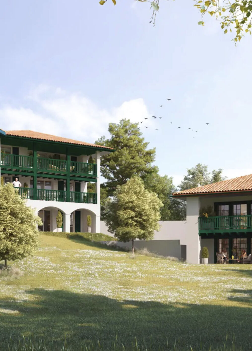 Programme neuf sur golf d' ARCANGUES- T3 avec terrasse et parkings
