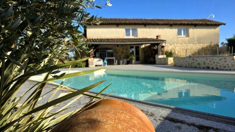   MAISON T7 - 159M2 EN CAMPAGNE AVEC DEPENDANCE, PISCINE, GARAGES ET JARDIN AUTOUR / PROCHE GABARRET Maison - 5 pi�ce(s) - 159 m�
