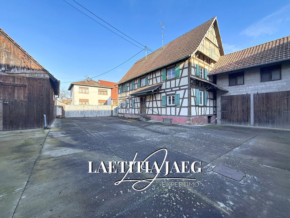 MAISON ALSACIENNE - 196 M2 - DEPENDANCES - RUE CALME