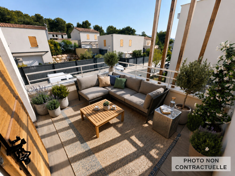 Maison de type 4 en R+1 construite sur une parcelle de 283 m2 Meyreuil 13590