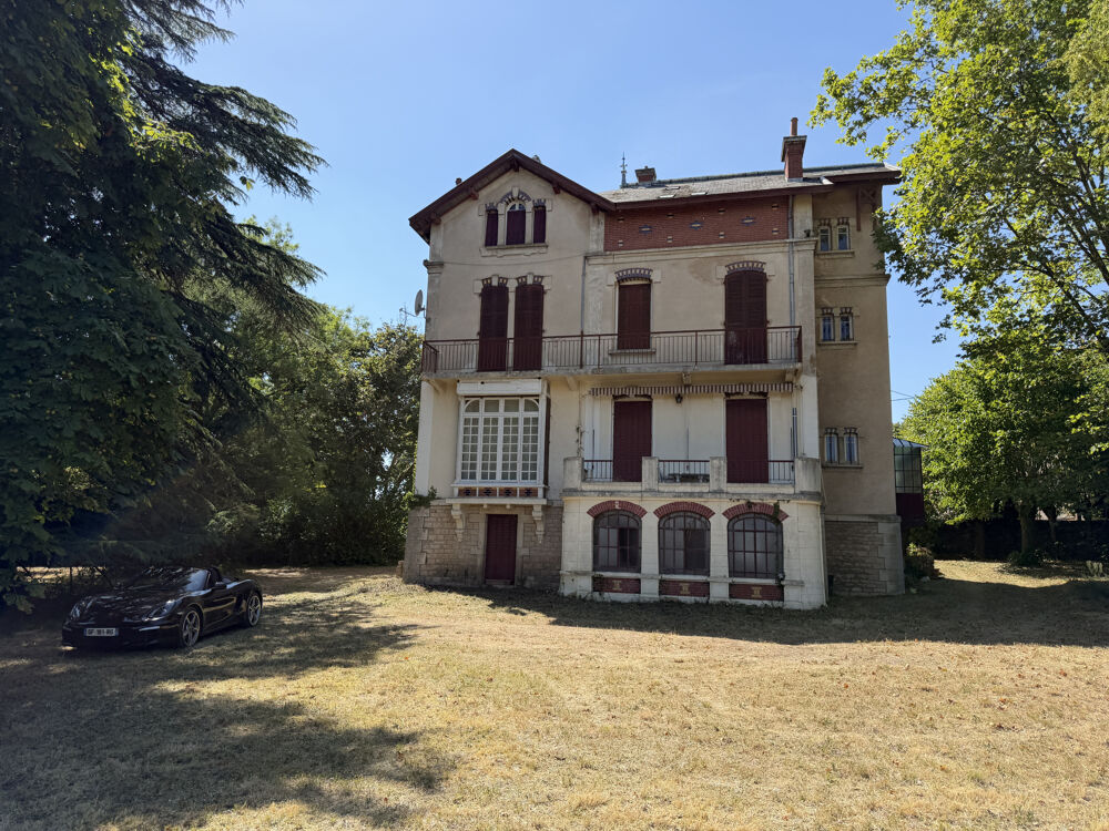 MAISON DE MAÎTRE 1906 VUE PANORAMIQUE EXCEPTIONNELLE SUR LA SAÔNE