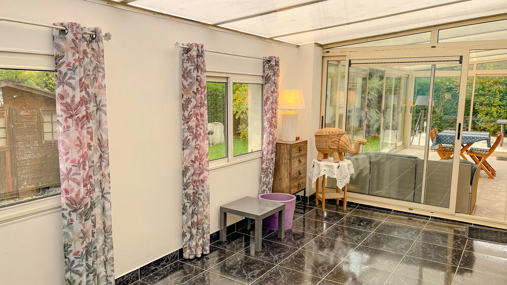 COMPANS, maison de 7 pièces, 130 m2, 5 chambres double véranda et jardin
