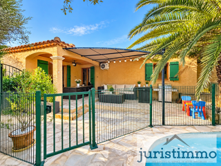 Vente Maison villa coup de coeur de 155m2 dans lotissement très calme, 6 chambres, sur 782 m2 de jardin et piscine haricot Camaret sur aigues