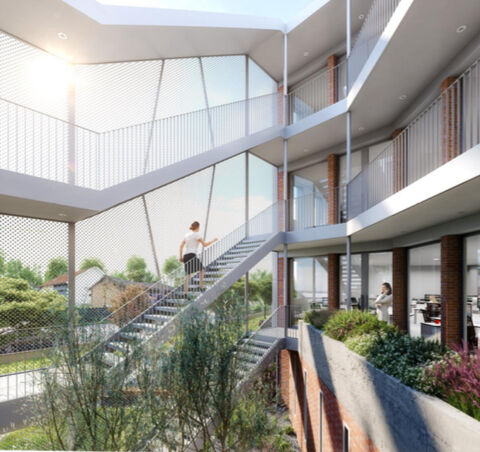 Bureau de 144 m2 dans un immeuble neuf &agrave; Montauban 428350 82000 Montauban