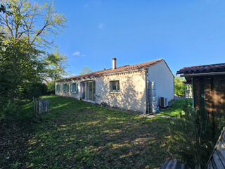 Vente Maison Plain pied 3 chambres, garage, carport, chauffage au sol pompe à chaleur Tonneins