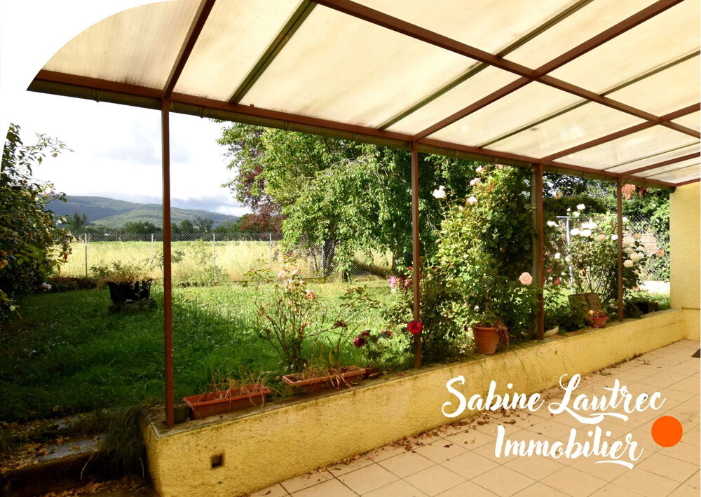 Maison familiale avec vie de plain-pied, grand jardin et garage - Proximité d'En Laure