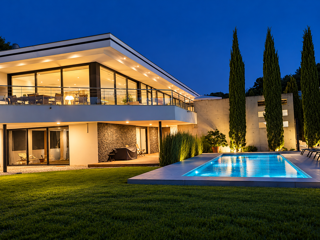Vente Maison Villa d'architecte de luxe 4 faces avec piscine. Perpignan