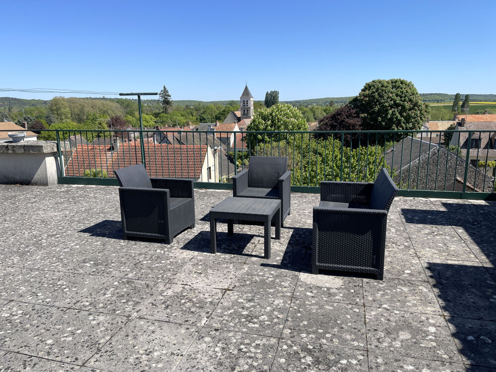 Appartement duplex, 2 chambres, toit terrasse, cave et place de parking