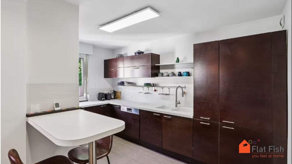 Location Duplex/Triplex Grand duplex meublé de standing avec terrasse, balcon et garage   Quai Joseph Gillet Lyon 4