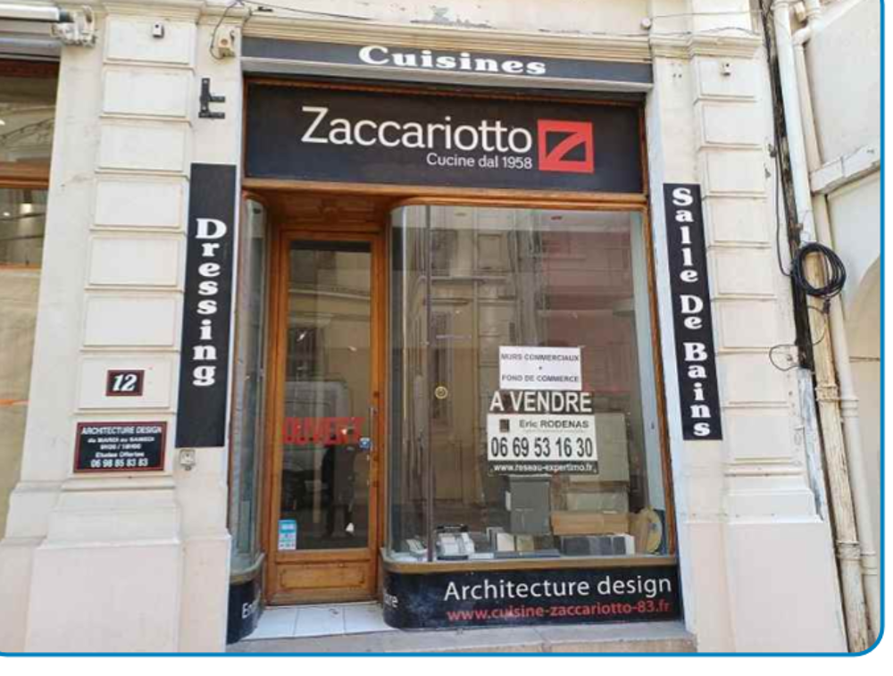 Vente Autre MURS COMMERCIAUX 42 m2 FACE AUX HALLES VICTORIA Hyeres