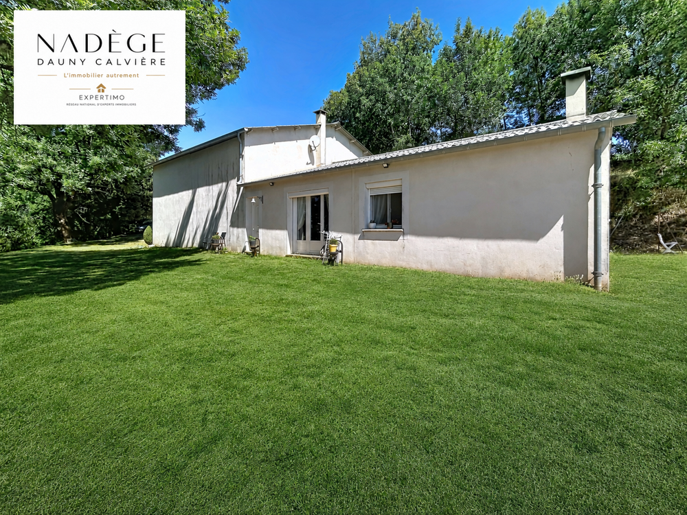 Vente Maison Maison rénovée de plain-pied , 3 chambres, terrain d'un hectare et garage de 100 m2 Le masnau massuguies