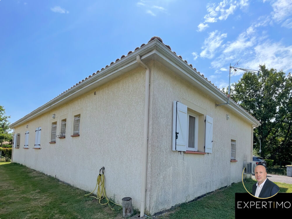 Maison126m2 de plain-pied à Nègrepelisse