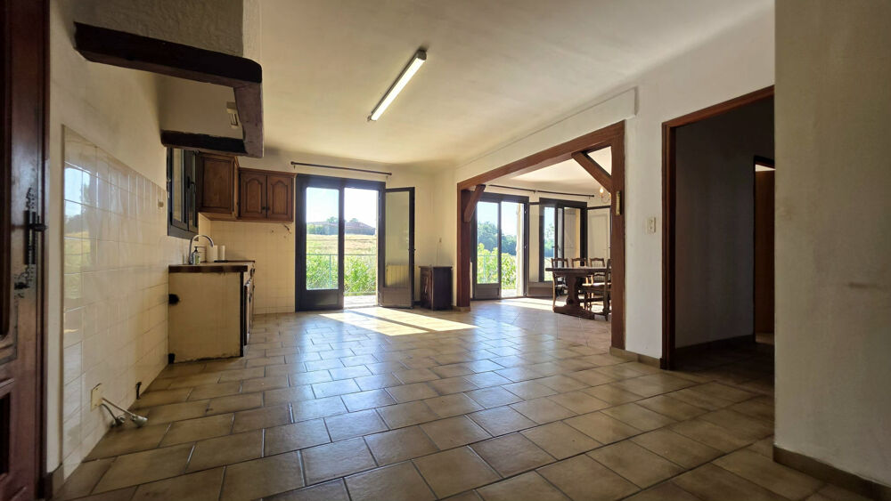 MAISON T4 - 106M2 EN CAMPAGNE AVEC TERRAIN DE 5664M2 ET DEPENDANCE / PROCHE EAUZE
