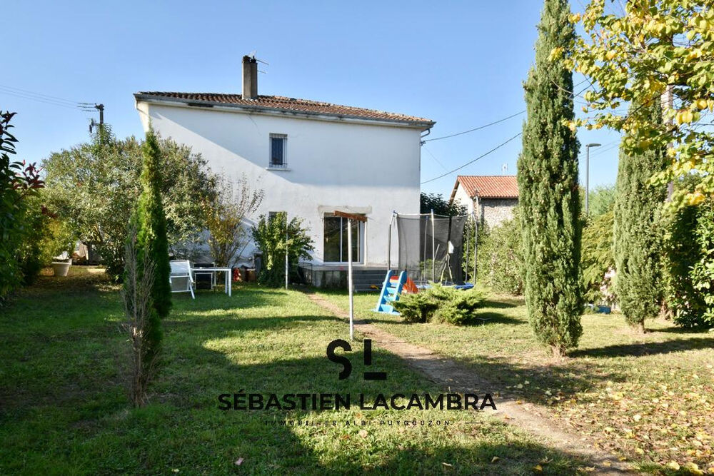 Vente Maison Maison familiale T6   5 chambres   Jardin clôturé et deux terrasses   Saint-Juéry   Aucun travaux à prévoir St juery