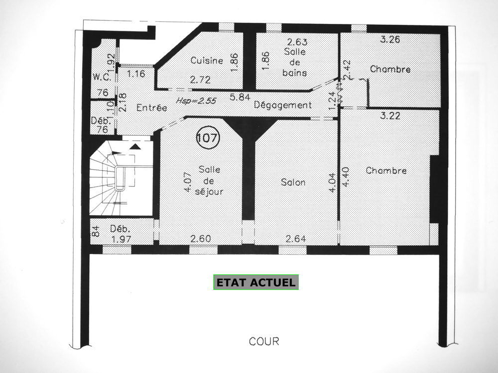 Appartement a louer paris-10e-arrondissement - 5 pièce(s) - 63 m2 - Surfyn