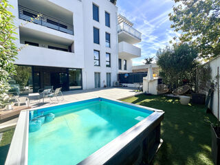 Vente Appartement 13009 - MAZARGUES. Appartement 3 pièces rez-de-jardin 71 m2 + extérieur: 120m2 Marseille 9