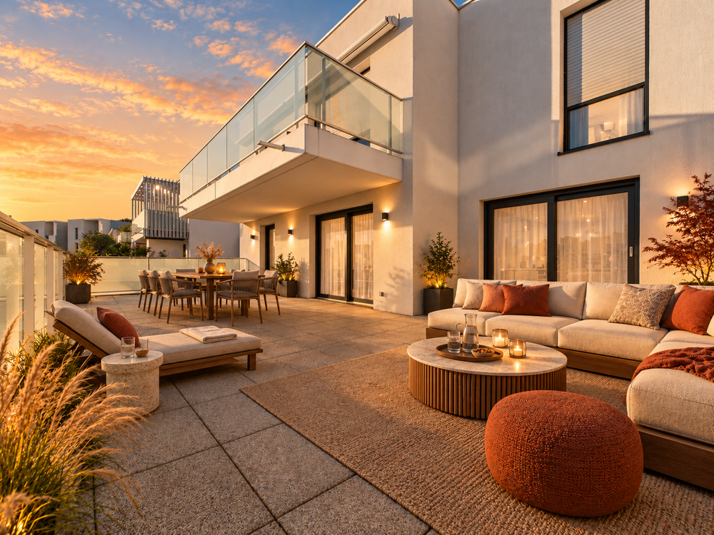 Vente Appartement Incroyable 4 Pièces avec deux terrasses de plus de 70 m2 Strasbourg