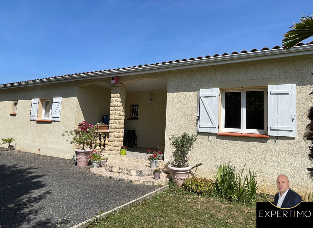 Maison126m2 de plain-pied à Nègrepelisse