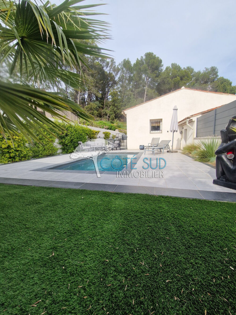 Vente Maison Maison 5 pièces 3 chambres avec piscine et garage, à deux pas de Lorgues... Lorgues