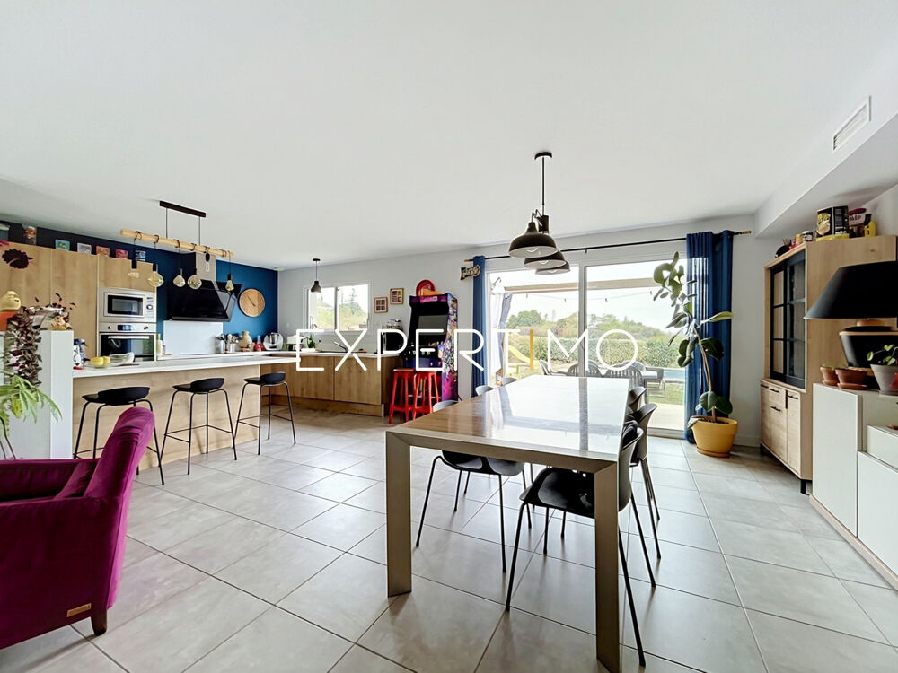 Vente Maison Montgiscard, Maison T6 Contemporaine avec Piscine, garage et Jardin Arboré. Montgiscard