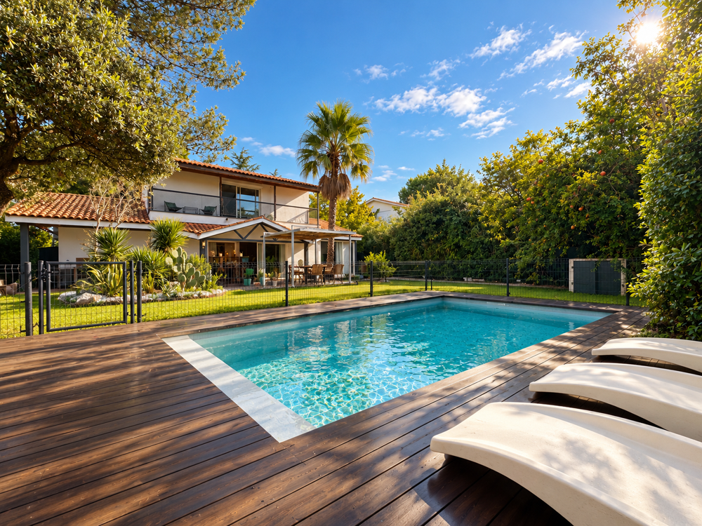 Vente Maison Villa 6 pièces de 156m2 sur une parcelle de 770m2 Baillargues