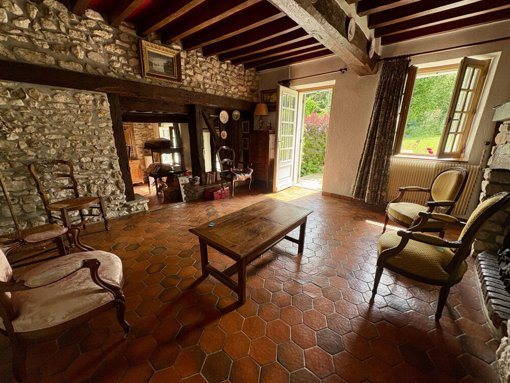 Vente Maison Charmante longère normande dans un grand jardin paysagé et arboré St marcel