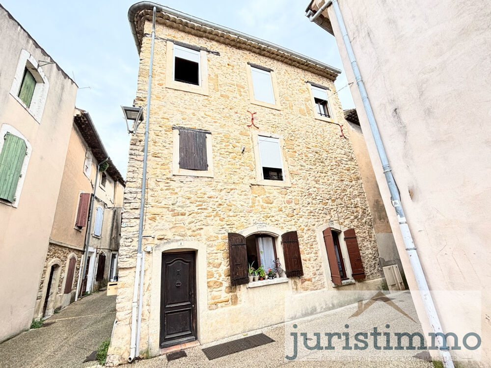 Spécial investisseur: maison de village à Mornas avec locataire en place