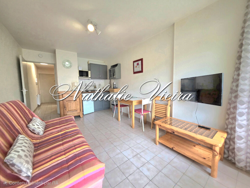 Vente Appartement Studio cabine en rez-de-jardin avec terrasse, cour privative et parking    Carnon Ouest Mauguio
