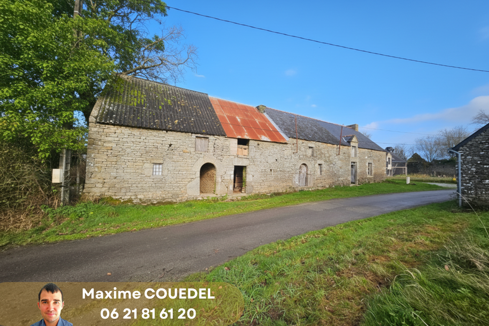 Vente Maison Longère à rénover avec terrain sans vis-à-vis Plumelec