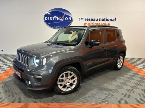 Jeep Renegade Turbo T4 MHEV 130 LIMITED **TOIT OUVRANT + PACK LOOK** 2023 occasion Bernay 27300