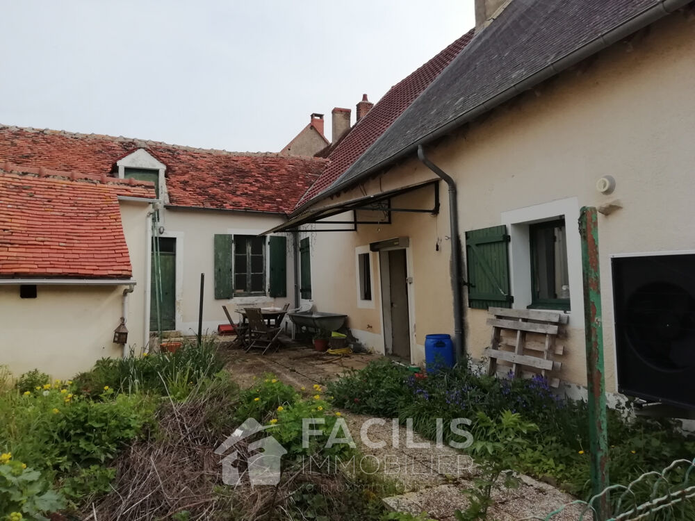 Vente Maison MAISON DE VILLAGE DE PLAIN PIED TYPE F2 AVEC DEPENDANCES -GARAGE ET GRENIER AMENAGEABLE!! Ourouer les bourdelins