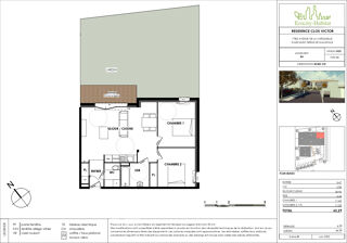  Appartement  vendre 3 pices 62 m
