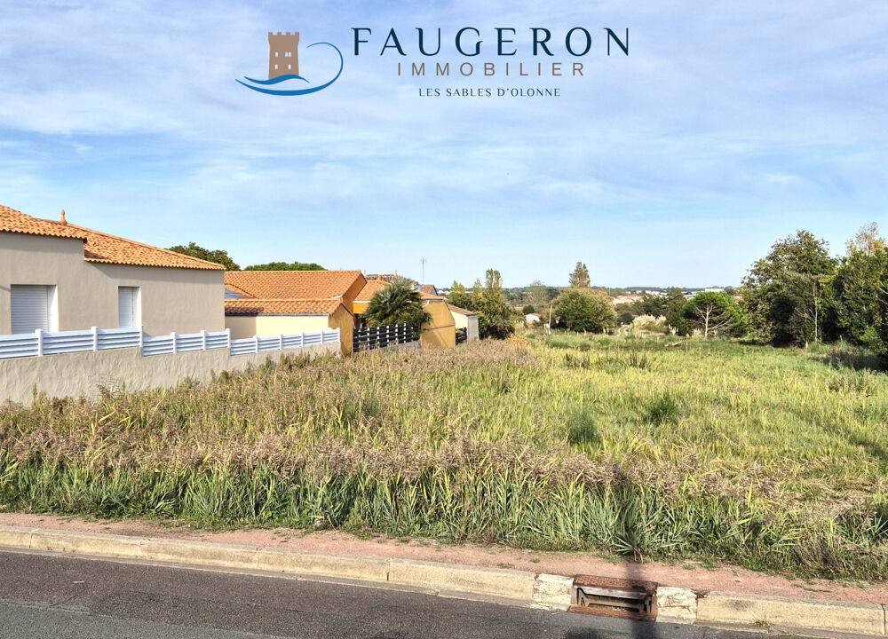 Vente Terrain LA CHAUME - Terrain constructible 400 m2 proche Forêt Dunes & Plage Les sables d olonne