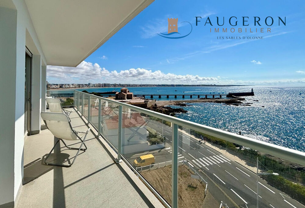 Vente Appartement LA CHAUME - Exceptionnel Appart T3 - 75 m2 hab. Face Mer Les sables d olonne