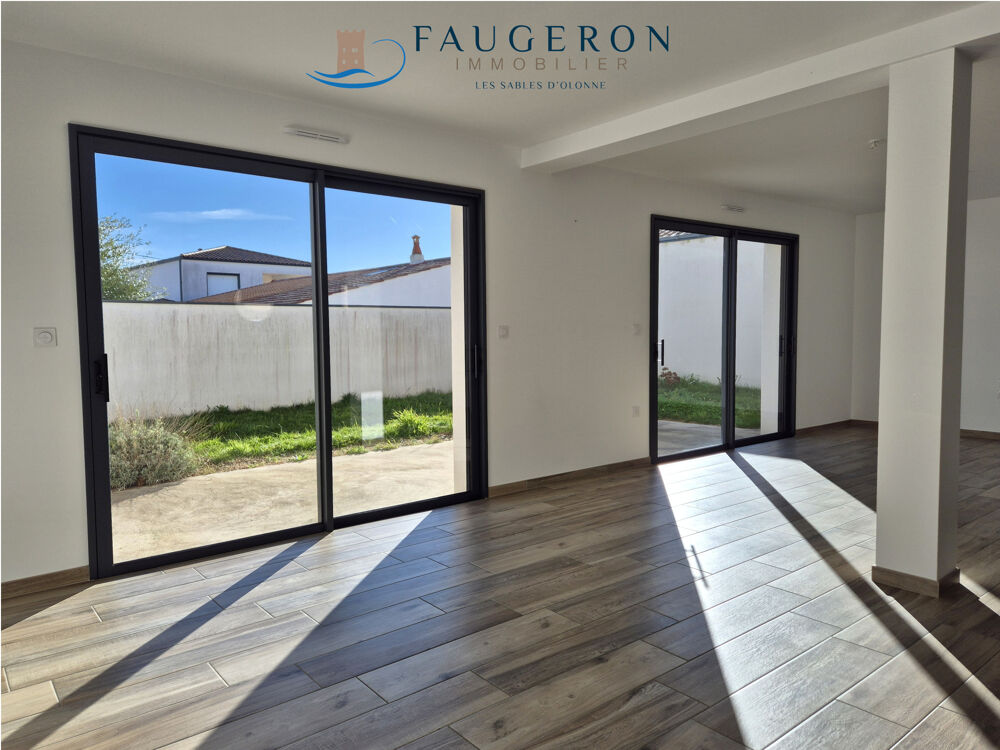 Vente Maison LA CHAUME - Maison familiale récente 128 m2 hab. + Garage & Parking + Terrasses & Jardin Les sables d olonne