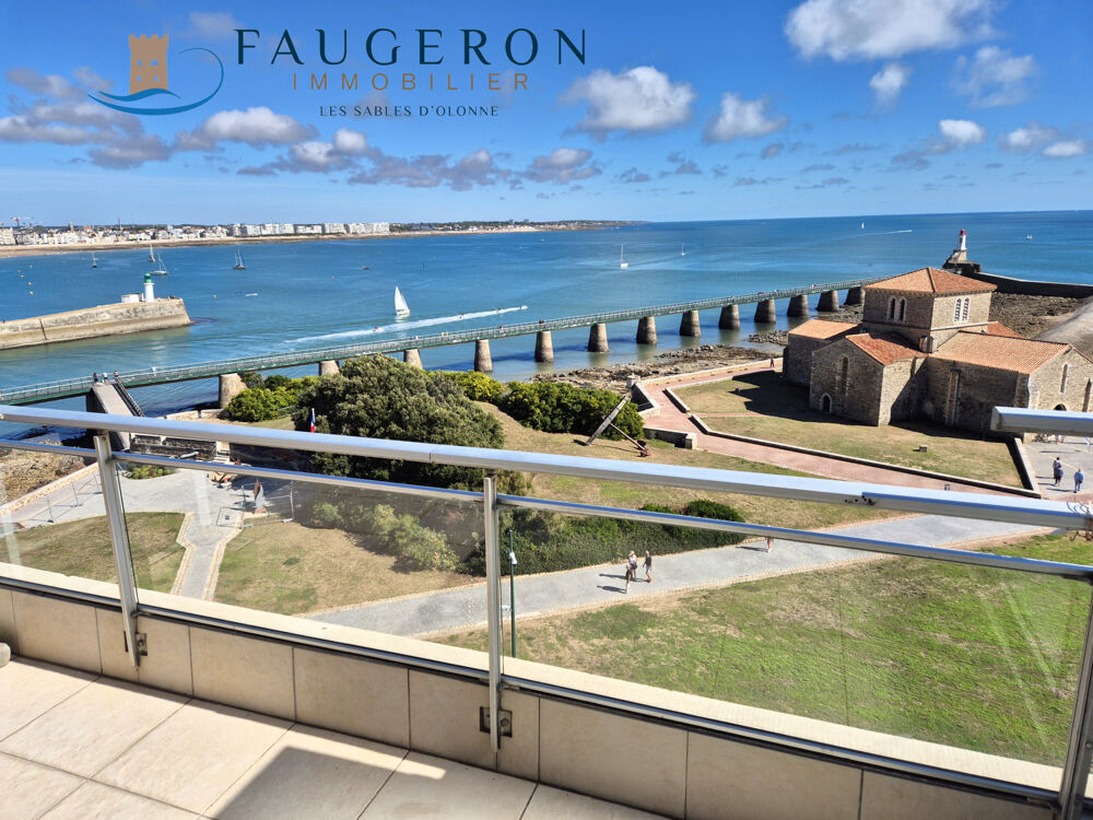 Vente Appartement LA CHAUME - Exceptionnel Appart T2 58 m2 hab. dernier étage + Cave & Parking Les sables d olonne