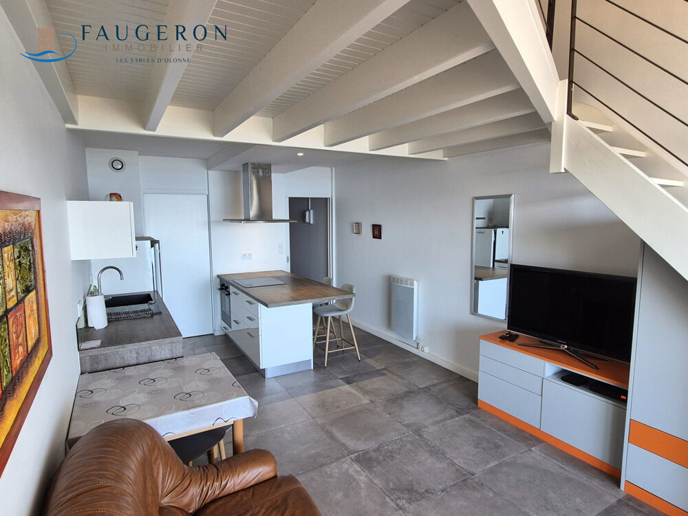 Vente Appartement LA CHAUME - Rare Appart duplex 'Plein Océan' + Terrasse & Parking Les sables d olonne
