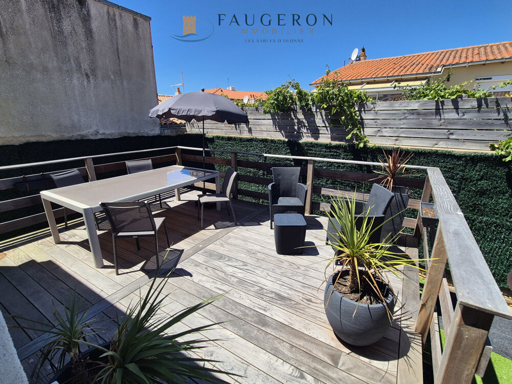 Vente Maison LA CHAUME - Maison de charme 94 m2 hab. tout proche de l'Océan Les sables d olonne