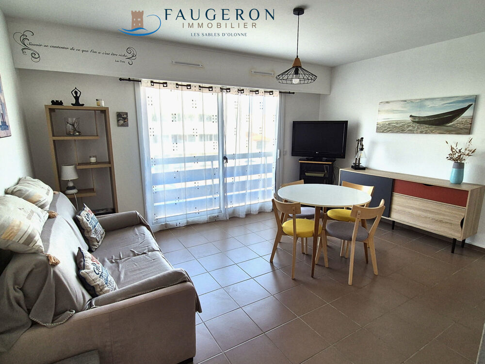 LA CHAUME - Appart T2 40 m2 hab. + parking privatif tout proche Mer