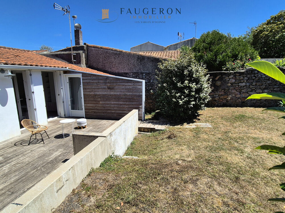 Vente Maison CHATEAU D'OLONNE - Accueillante Maison T2 bis + Jardin / proche Océan Les sables d olonne