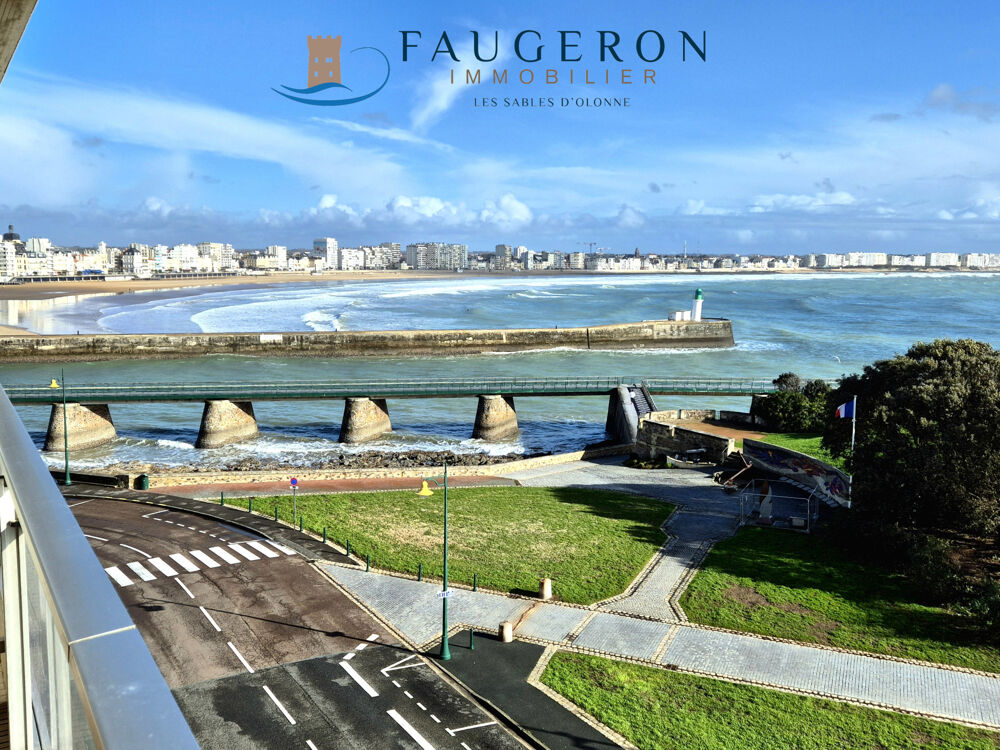 Vente Appartement LA CHAUME - Rare Studio 25 m2 - Vue exceptionnelle + Cave Les sables d olonne