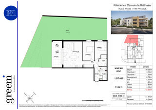  Appartement à vendre 4 pièces 82 m²