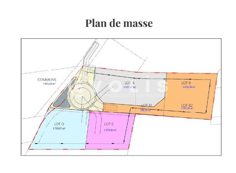 LE PLAN DU  LOUP - LOTS A BATIR - 14&nbsp;191 m&sup2; non divisibles 890000 01440 Viriat