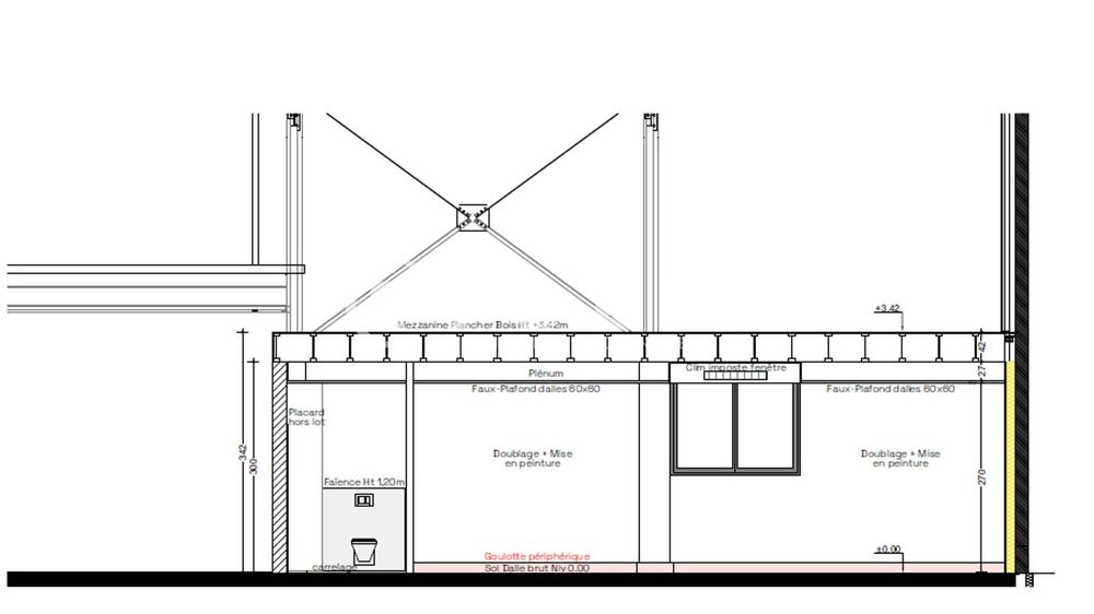   Locaux d'activité - A LOUER - 225 m² non divisibles Neuville sur saone
