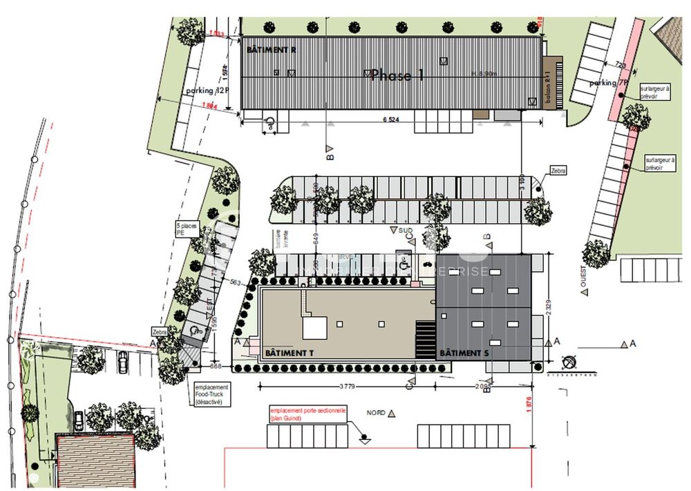   Locaux d'activité - A LOUER - 225 m² non divisibles Neuville sur saone